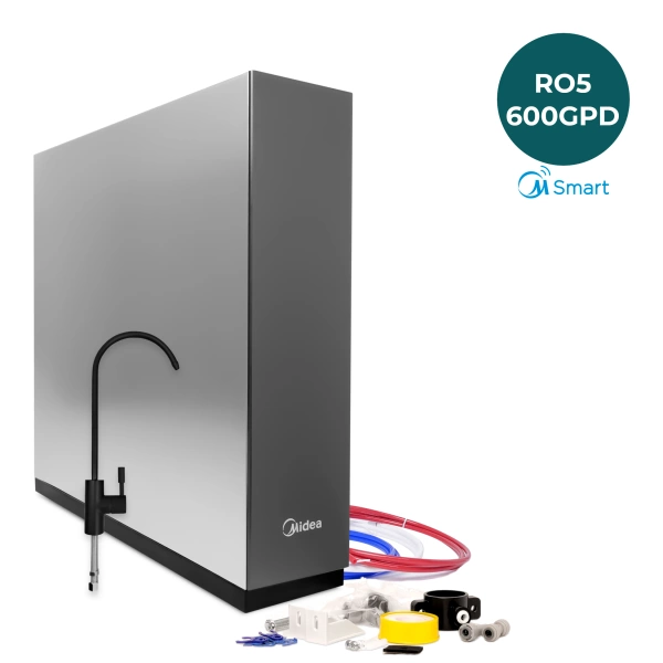 Midea 600GPD RO5 Bezzbiornikowy filtr odwróconej osmozy z WiFi