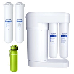 Aquaphor Morion RO-101S z wkładami filtrującymi na rok i butelką