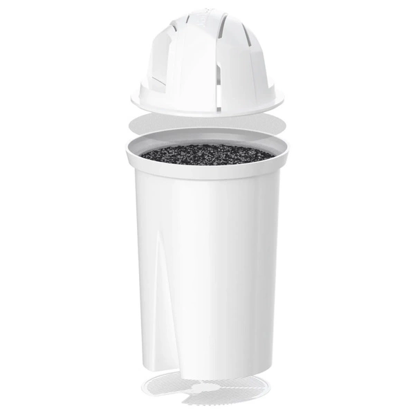 Wessper AquaClassic Crystalline 3L Czarny szklany dzbanek filtrujący