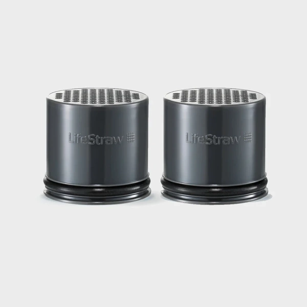 LifeStraw Go 2.0 Czarna butelka filtrująca 0,65L z dodatkowymi wkładami