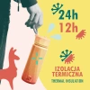 Brosky Kids Morska butelka na wodę dla dzieci w roboty 450 ml