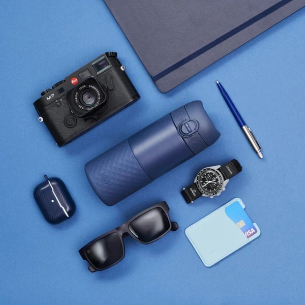 ION8 Granatowy kubek termiczny 360 ml