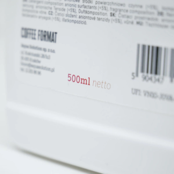 Coffee Format CLEANER+ Płyn do czyszczenia ekspresów w spray'u 500 ml