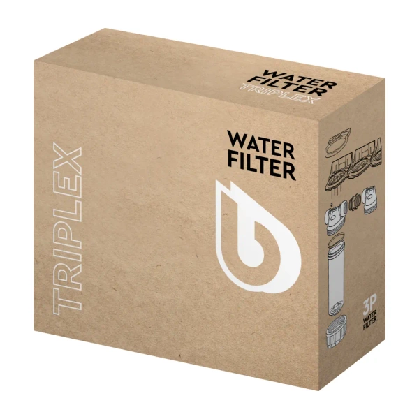 Ecosoft 3P ECO TRIPLEX Potrójny korpus narurowy 9¾" z przyłączem ¾"