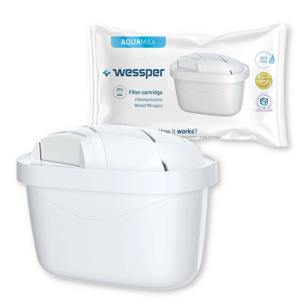 Wessper AquaMax Wkład filtrujący do dzbanka 10 sztuk