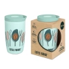 Coffee Format Miętowy kubek termiczny z motywem drzew 350 ml