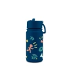 Brosky Pattern Stalowa butelka na wodę w kolorze ciemnoniebieskim 450ml