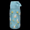 ION8 Niebieska butelka na wodę w pszczoły i kwiaty 350 ml