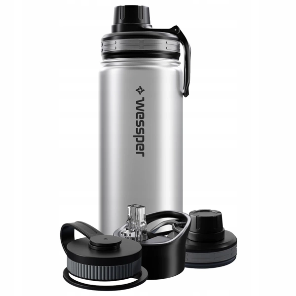 Wessper ActiveMax 0,5l Stalowa butelka termiczna